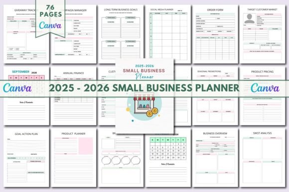 2025 – 2026 Small Business Planner: A Comprehensive Tool for Business Growth