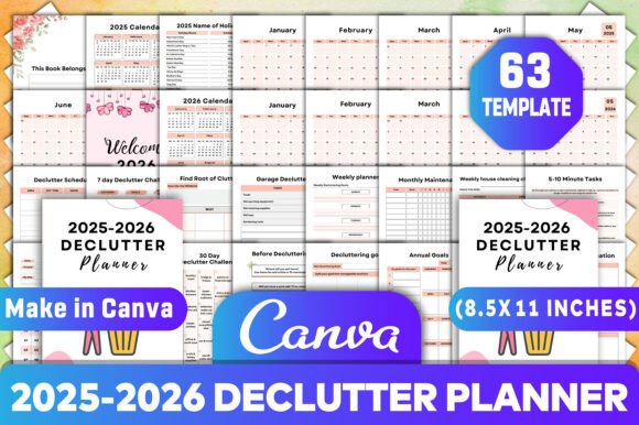 2025–2026 Declutter Planner