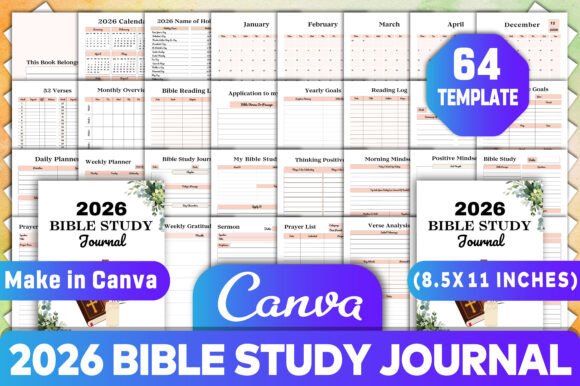 2026 Bible Study Journal Canva Kdp: A Comprehensive Guide for Effective Use