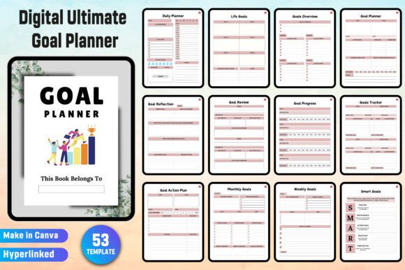 Digital Ultimate Goal Planner