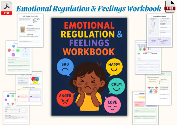 Empowering Emotional Growth: The Emotional Regulation Feelings Workbook for Children