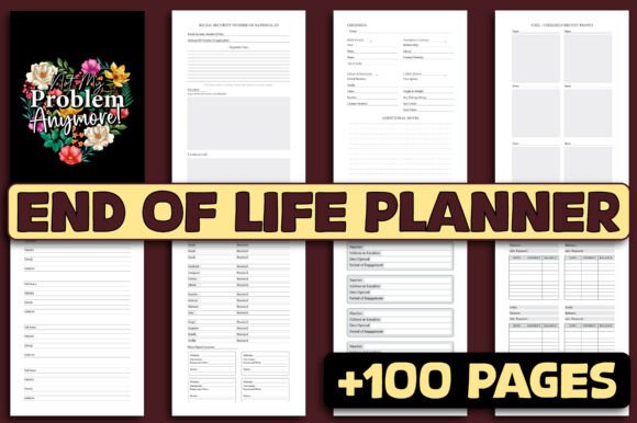 End of Life Planner Journal KDP Interior: A Practical Tool for Thoughtful Planning