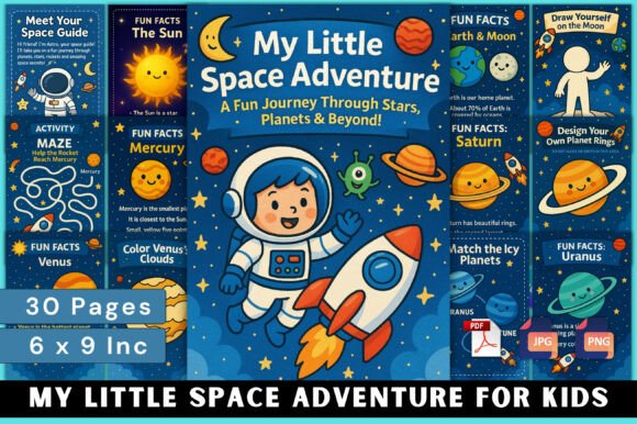 My Little Space Adventure for Kids: A Cosmic Journey for Young Explorers