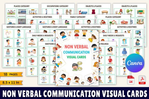 Non Verbal Communication Visual Cards