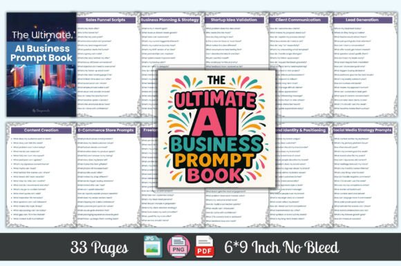 The Ultimate AI Business Prompt Book: Your Strategic Toolkit for Growth and Efficiency