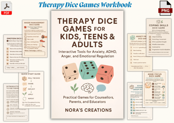 Therapy Dice Games Workbook