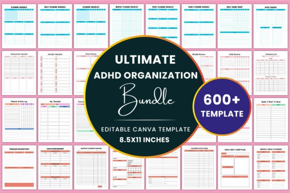 Ultimate ADHD Organization Bundle