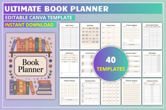 Ultimate Book Planner KDP Interior